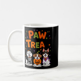Paw Or Treat Cute Halloween Dog Coffee Mug