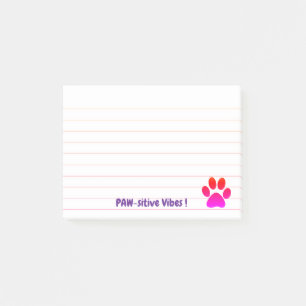 Paw Paw Vibes Print Post-it Notes