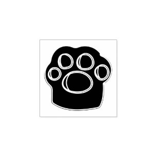Paw Pet Rubber Stamp