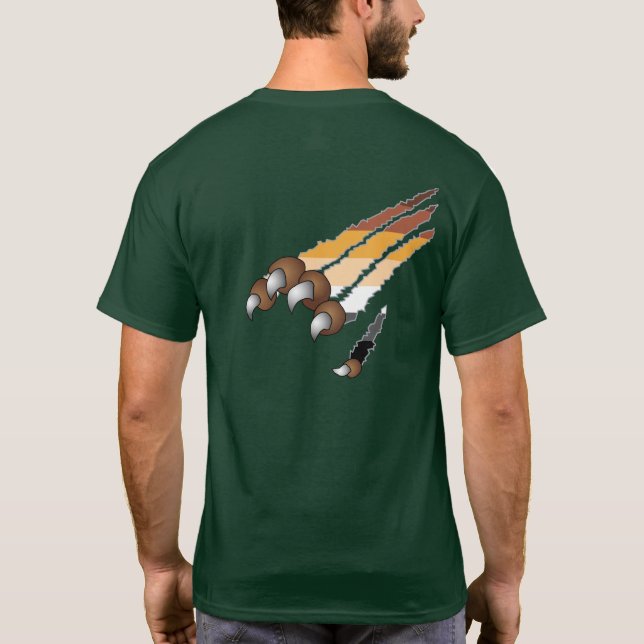Paw & Pride (bear) T-Shirt (Back)