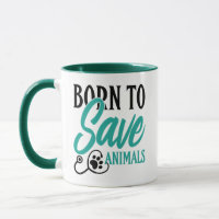 Paw Print and Stethoscope Heart Graphic