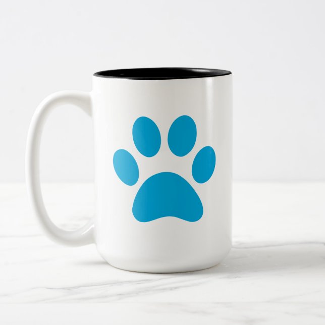 Paw Print     Coffee Mug (Left)