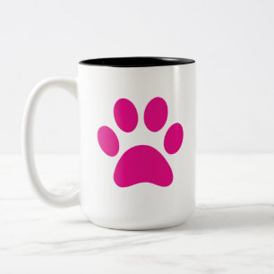 Paw Print Coffee Mug