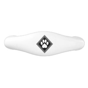 Paw Print Crest Drawer Pull