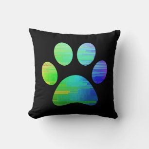 Paw Print Cushion