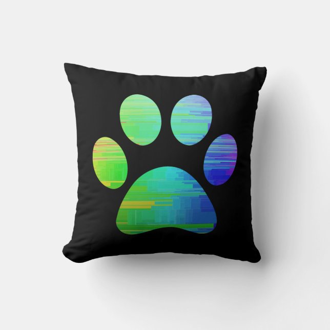 Paw Print   Cushion (Front)