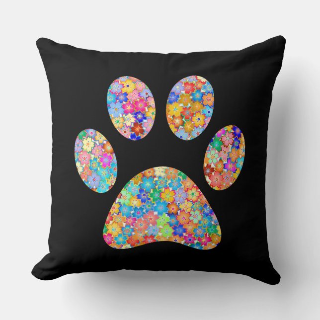 Paw Print   Cushion (Front)