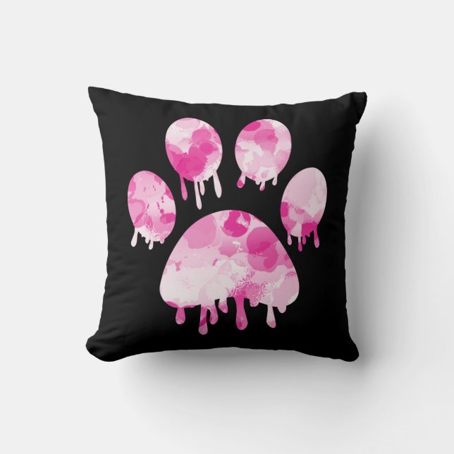 Paw Print   Cushion (Front)