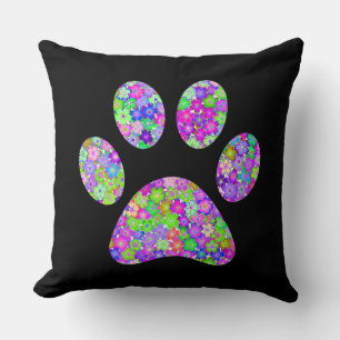 Paw Print Cushion