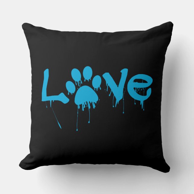 Paw Print     Cushion (Front)