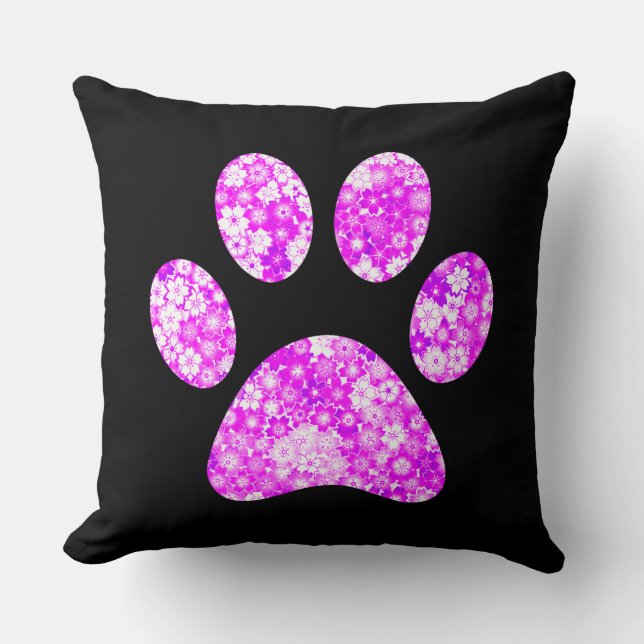 Paw Print   Cushion (Front)