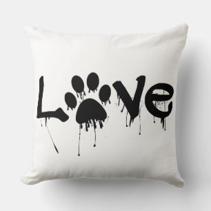 Paw Print Cushion