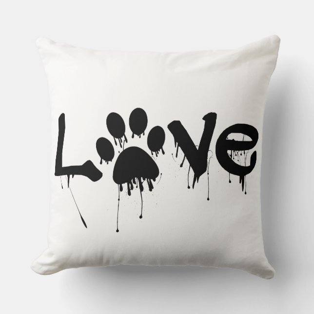 Paw Print     Cushion (Front)