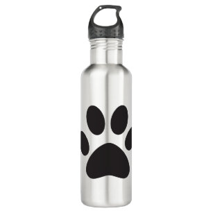 Paw Print Dog Cat Animal Pet Foot Puppy 710 Ml Water Bottle