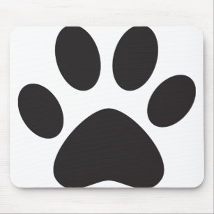 Paw Print Dog Cat Animal Pet Foot Puppy Mouse Pad