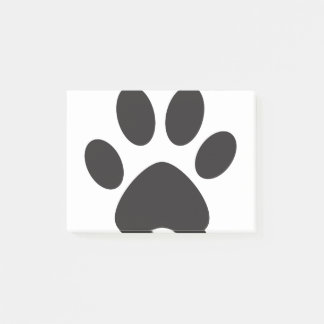 Paw Print Dog Cat Animal Pet Foot Puppy Post-it Notes