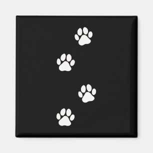 Paw Print Dog Cat Pet Lover  Magnet