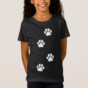 Paw Print Dog Cat Pet Lover T-Shirt