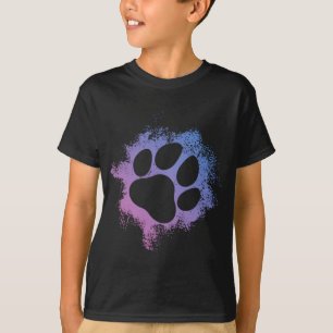 Paw Print Dog Lover Dog T-Shirt