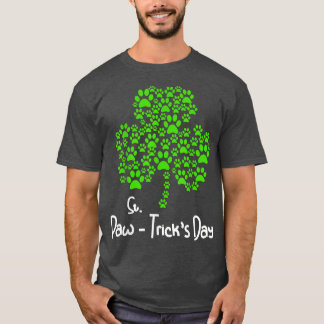 Paw Print Dog Owner Lover St  T-Shirt