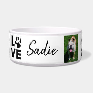Paw Print. Dog's name and photo Custom