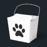 PAW PRINT FAVOUR BOX<br><div class="desc">cool,  cute,  comic,  science,  vintage sports,  couple,   love,  funny,  retro</div>