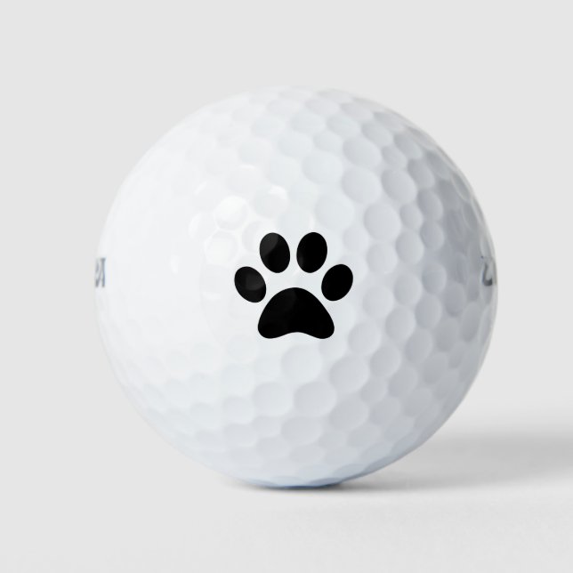 PAW PRINT GOLF BALLS (Front)