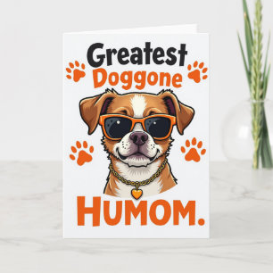 Paw Print Humom Card