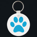 Paw Print     Key Ring<br><div class="desc">Fun Paw Print design for animal lovers!</div>