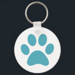 Paw Print               Key Ring<br><div class="desc">Fun Paw Print design for animal lovers!</div>