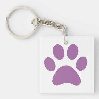 Paw Print   Key Ring