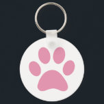 Paw Print    Key Ring<br><div class="desc">Fun Paw Print design for animal lovers!</div>
