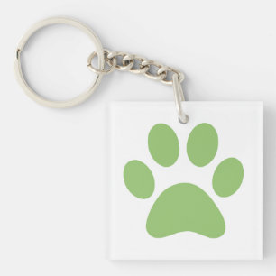 Paw Print   Key Ring
