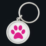 Paw Print     Keychain<br><div class="desc">Paw,  print,  dog,  cat,  pet,  puppy,  kitten,  sympathy,  keepsake,  remembrance</div>