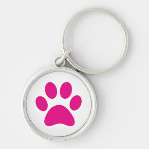 Paw Print     Keychain