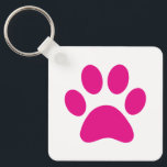 Paw Print     Keychain<br><div class="desc">Paw,  print,  dog,  cat,  pet,  puppy,  kitten,  sympathy,  keepsake,  remembrance</div>