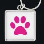 Paw Print     Keychain<br><div class="desc">Paw,  print,  dog,  cat,  pet,  puppy,  kitten,  sympathy,  keepsake,  remembrance</div>