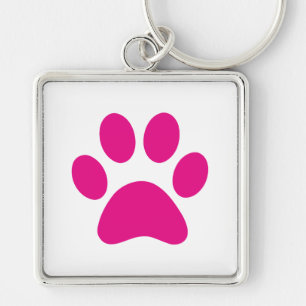 Paw Print     Keychain