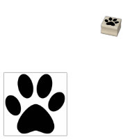 Paw Print Left Pet Cat Dog Simple Small