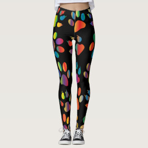 paw print leggings