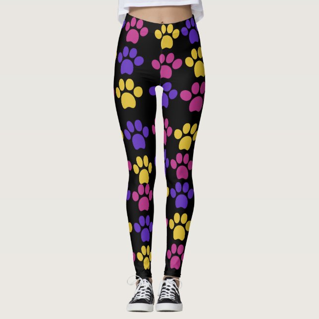 Paw Print Leggings (Front)