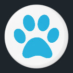 Paw Print  Magnet<br><div class="desc">Fun Paw Print design for animal lovers!</div>
