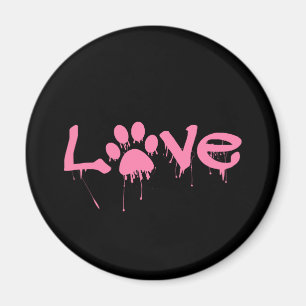 Paw Print Magnet