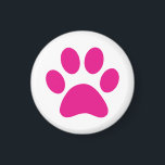 Paw Print      Magnet<br><div class="desc">Paw,  print,  dog,  cat,  pet,  puppy,  kitten,  sympathy,  keepsake,  remembrance</div>