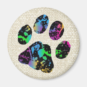 Paw Print Magnet