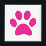 Paw Print      Magnet<br><div class="desc">Paw,  print,  dog,  cat,  pet,  puppy,  kitten,  sympathy,  keepsake,  remembrance</div>