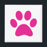 Paw Print      Magnet<br><div class="desc">Paw,  print,  dog,  cat,  pet,  puppy,  kitten,  sympathy,  keepsake,  remembrance</div>