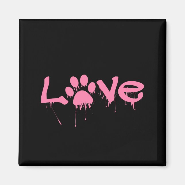 Paw Print     Magnet (Front)