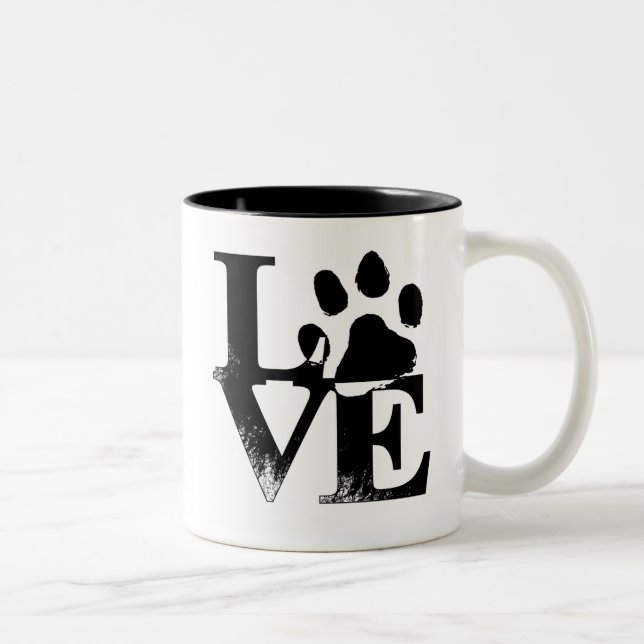Paw Print Mug (Right)