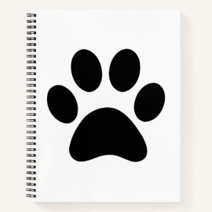 PAW PRINT NOTEBOOK